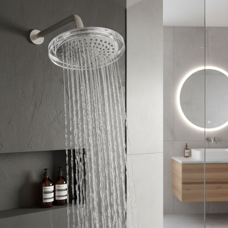 Top Transparent Shower Heads for a Unique Bathroom Experience?