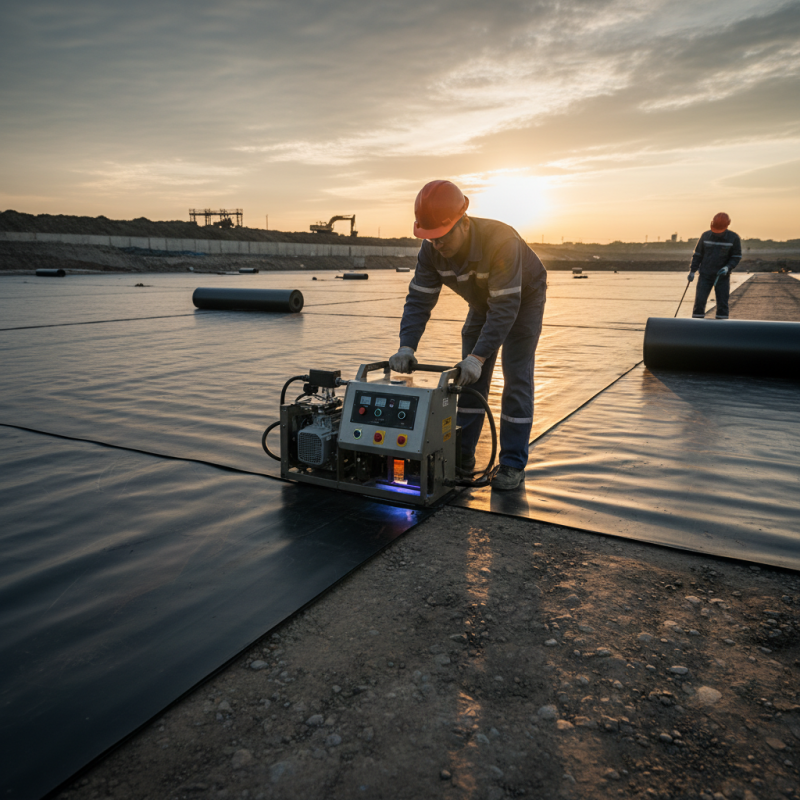 How to Choose the Best Geomembrane Welding Machine?