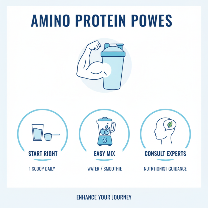 How to Use Amino Protein Powder for Optimal Results?