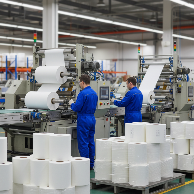 What is a thermal paper roll manufacturer and what do they do?