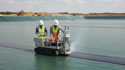 Top 5 Geomembrane Welding Machines You Need to Know?