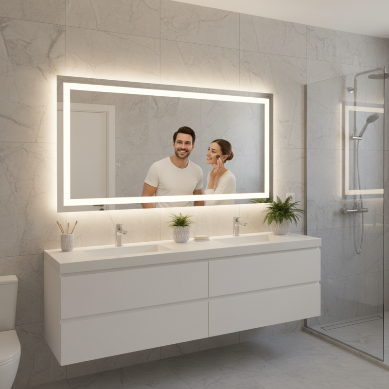Top Benefits of Using an Illuminated Bathroom Mirror for Your Home?