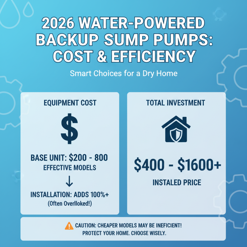 Best Water Powered Backup Sump Pumps for Reliable Flood Protection 2026?