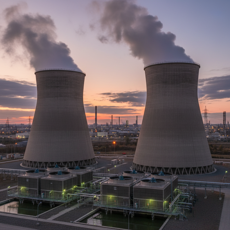 What is a cooling tower and how does it work?
