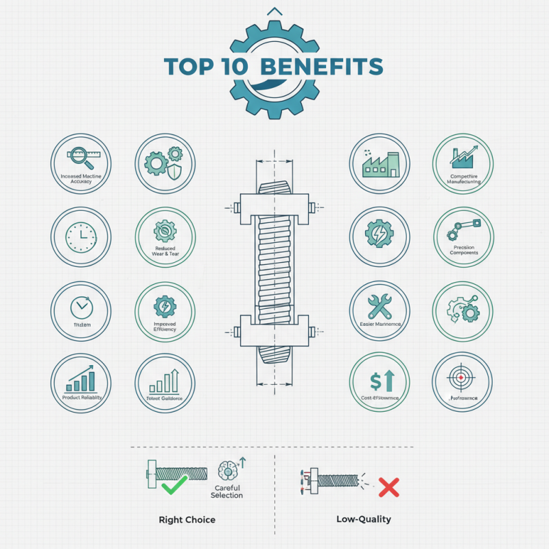 Top 10 Benefits of Using a Ball Screw for Sale