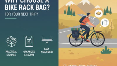 Why You Should Choose a Bike Rack Bag for Your Next Trip?