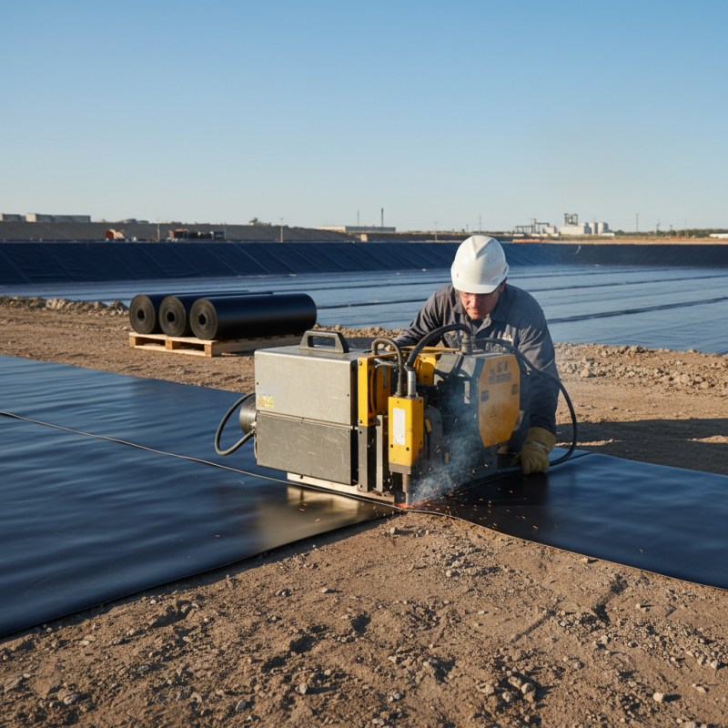 Why Choose a Geomembrane Welding Machine for Your Projects?