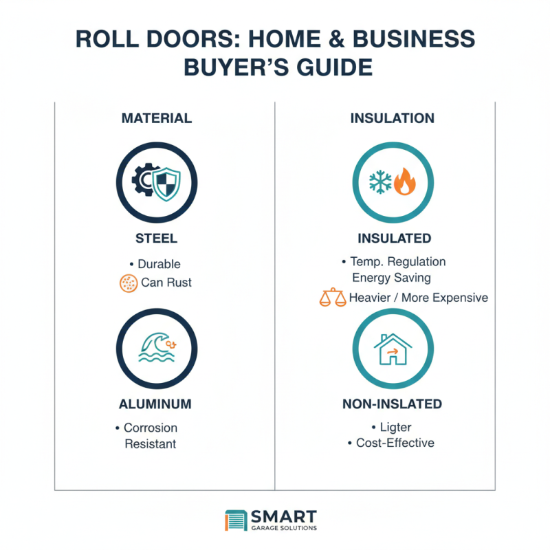 How to Choose Roll Doors for Your Home or Business?