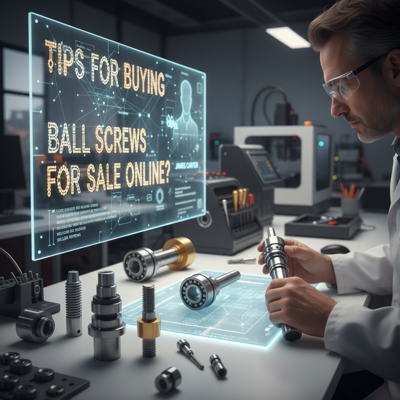 Tips for Buying Ball Screws for Sale Online?