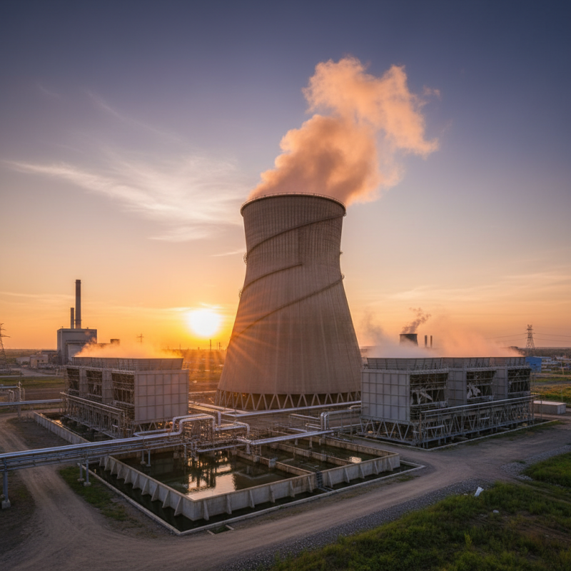 What is a cooling tower and how does it work?