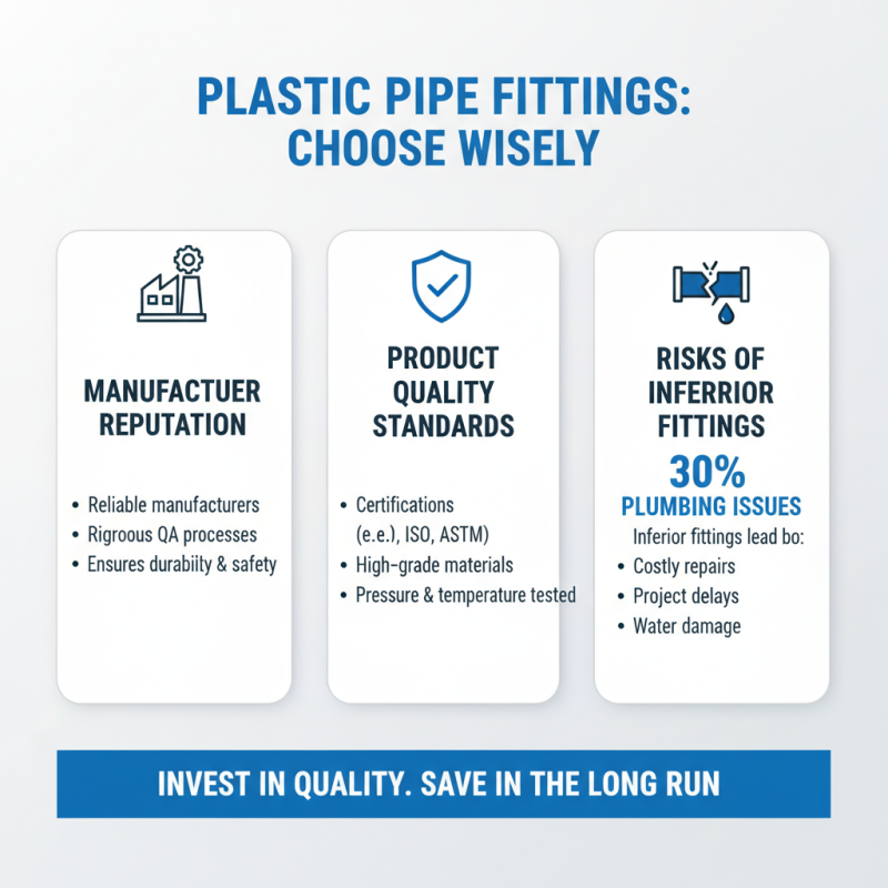 10 Essential Tips for Choosing Plastic Pipe Fittings Wisely?