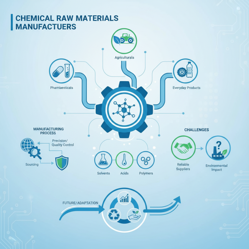 What is a chemical raw materials manufacturer and its role?