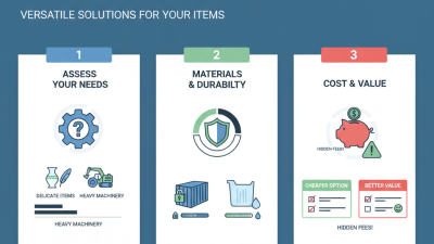 How to Choose the Right Storage and Shipping Containers for Your Needs?