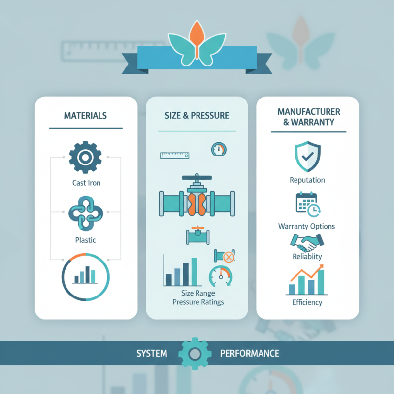 How to Choose the Best Butterfly Valves for Sale?