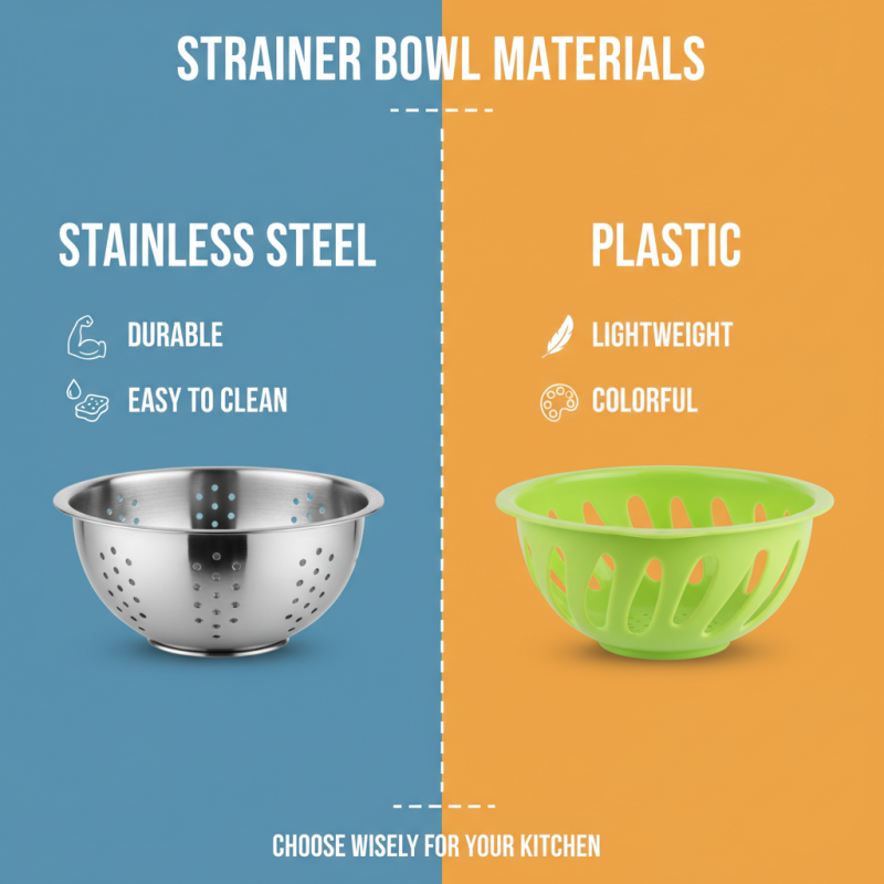 2026 Top Strainer Bowl Choices for Your Kitchen Needs?