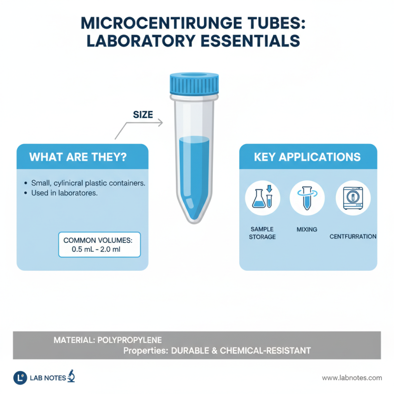 What is a Microcentrifuge Tube and Its Uses in Laboratories?