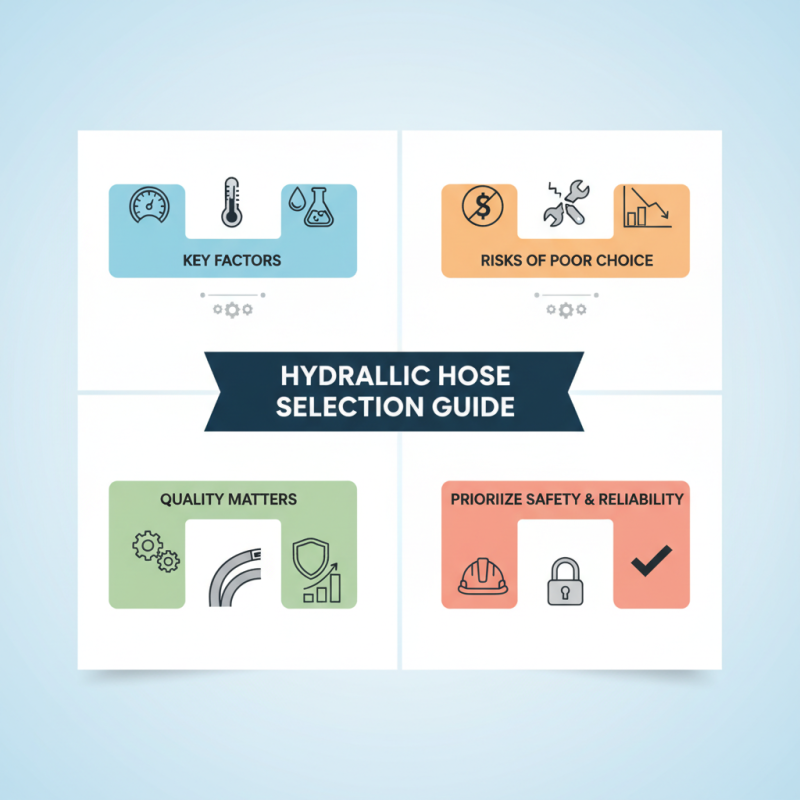 How to Choose the Best Hydraulic Hose for Sale?