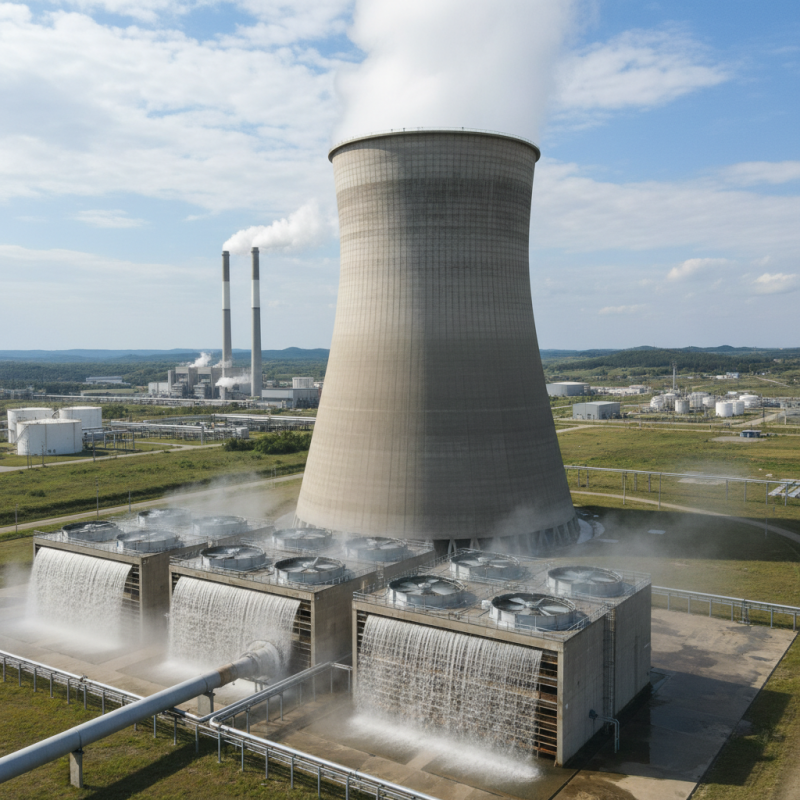 What is a cooling tower and how does it work?