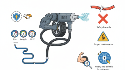 What is a rubber air hose and how is it used?