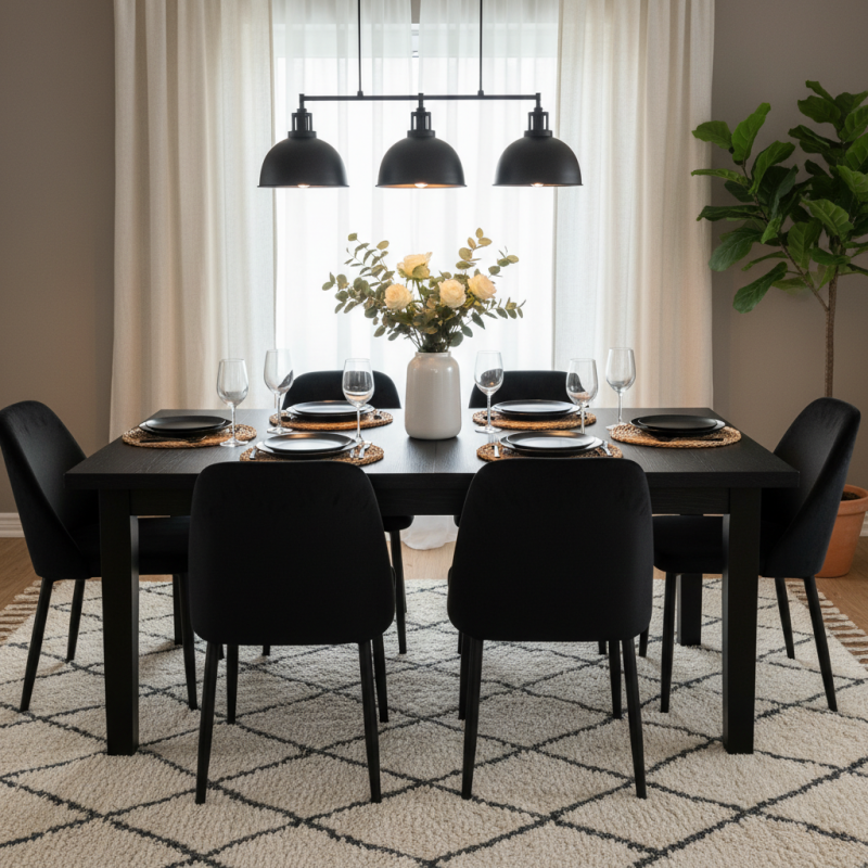 How to Choose the Perfect Black Dining Table for Your Home?