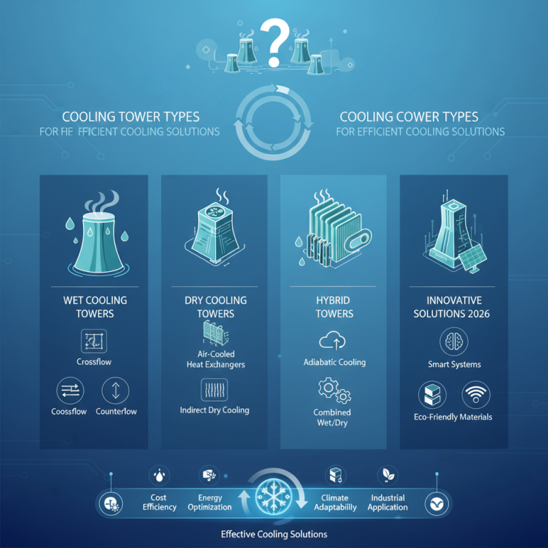Top Cooling Tower Types for Efficient Cooling Solutions in 2026?