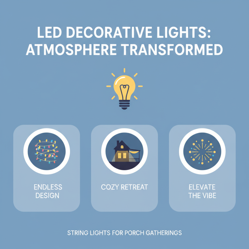 What are the Benefits of Using Led Decorative Lights?