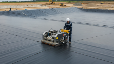 What is the best geomembrane welding machine for your project?