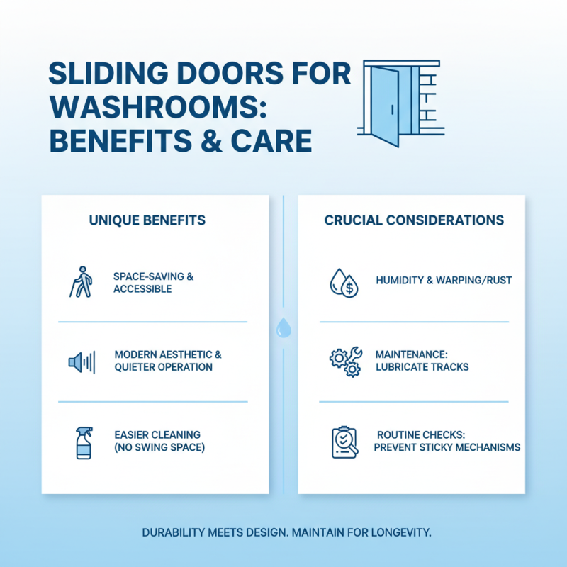 Why Choose Sliding Doors For Washroom Spaces?