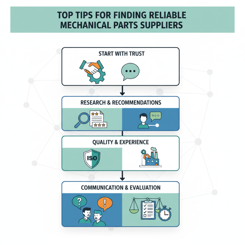 Top Tips for Finding Reliable Mechanical Parts Suppliers?