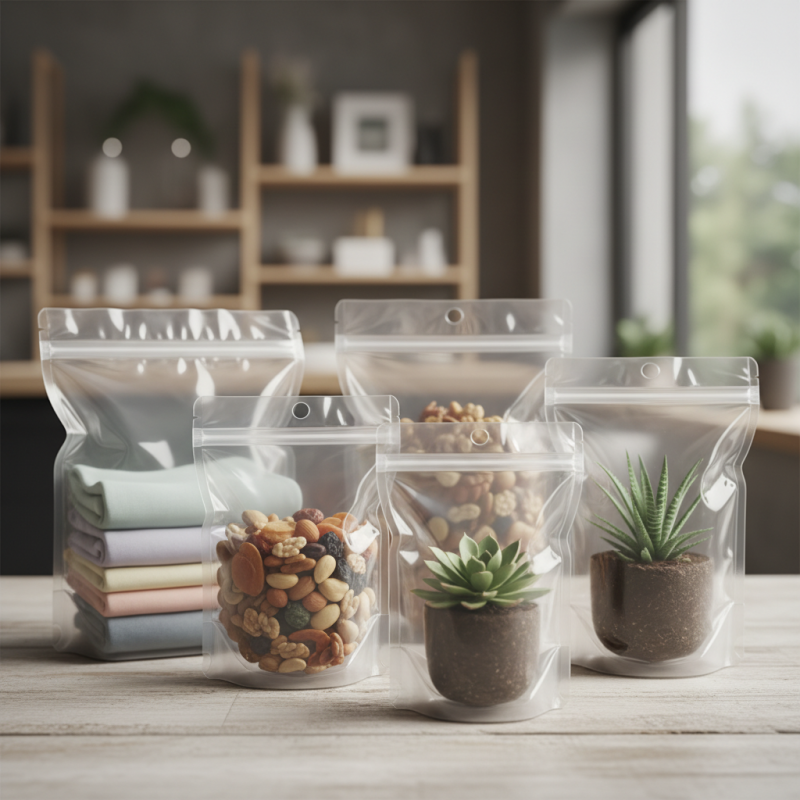 How to Use Clear Plastic Bags for Packaging Effectively?