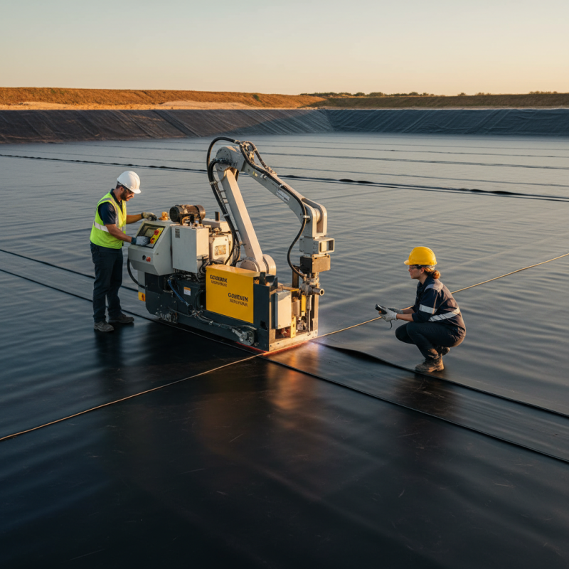 What is a Geomembrane Welding Machine and How Does it Work?