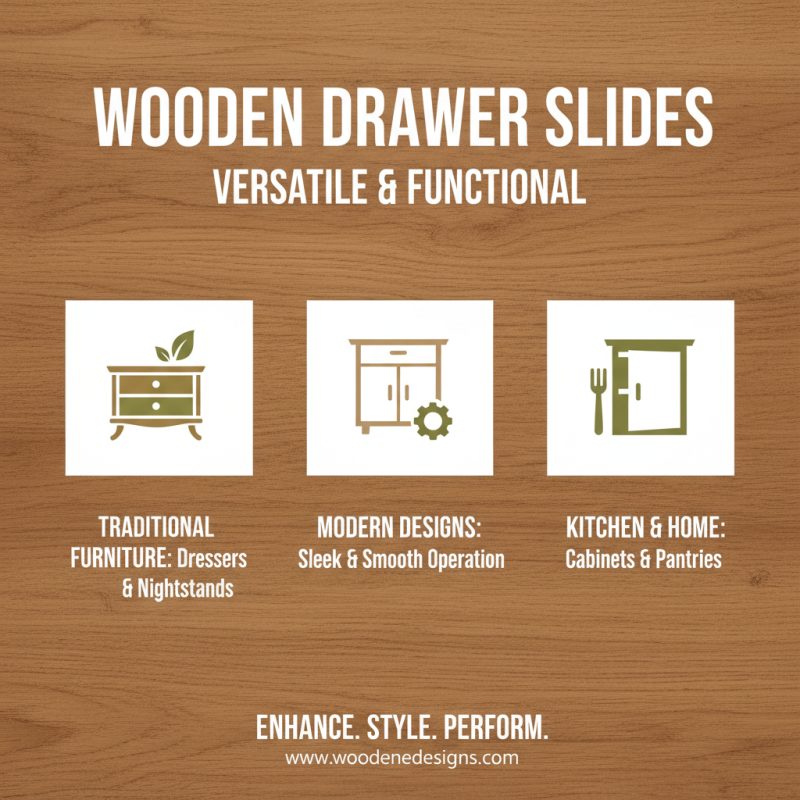 Why Choose Wooden Drawer Slides for Your Furniture Needs?