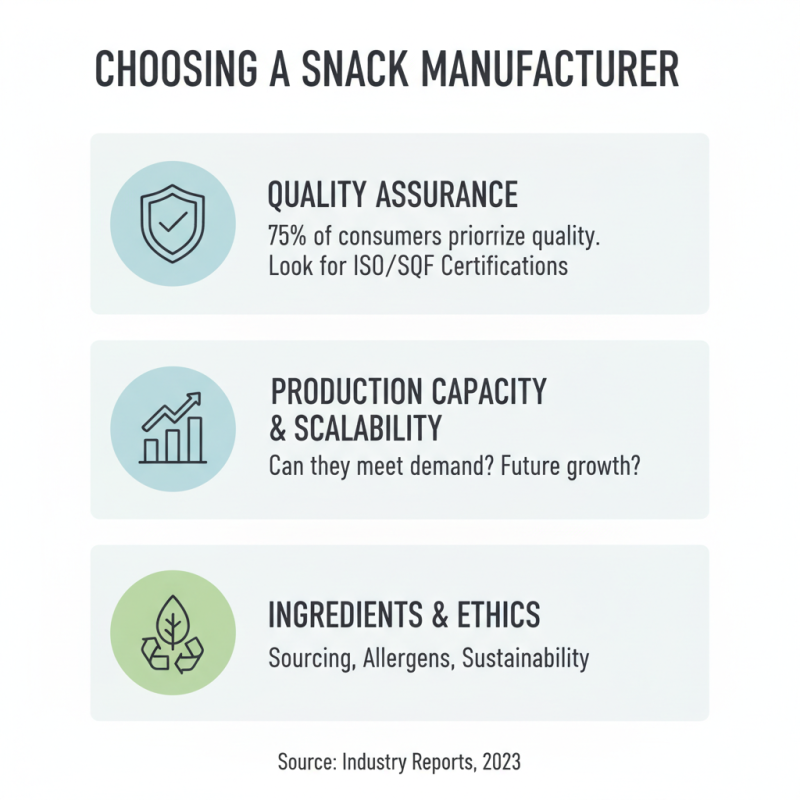 How to Choose the Best Snack Manufacturers for Your Business Needs?