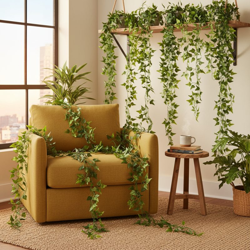 What is Artificial Hanging Leaves and How Can They Enhance Your Space?