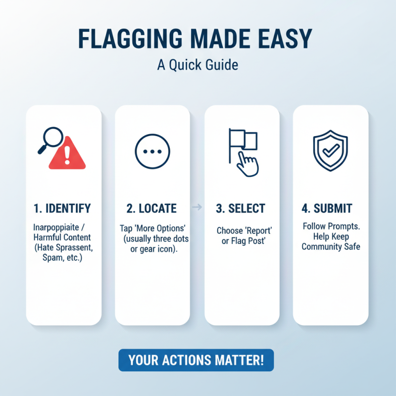 How to Effectively Flag a Post on Social Media?