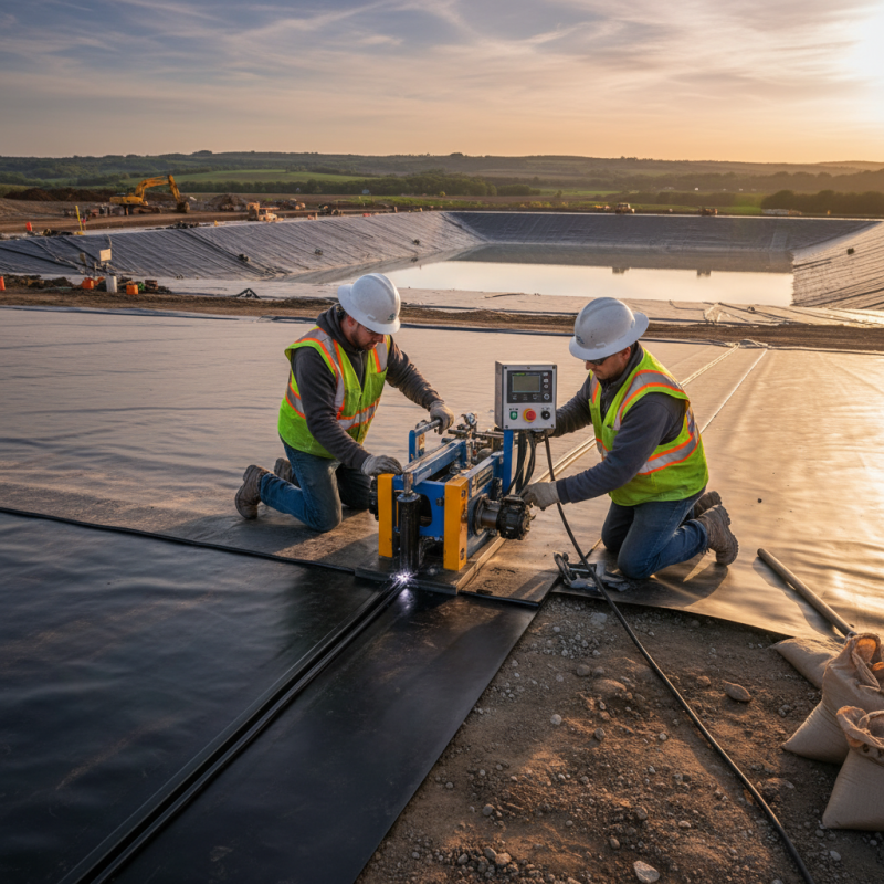 Essential Tips for Using a Geomembrane Welding Machine?