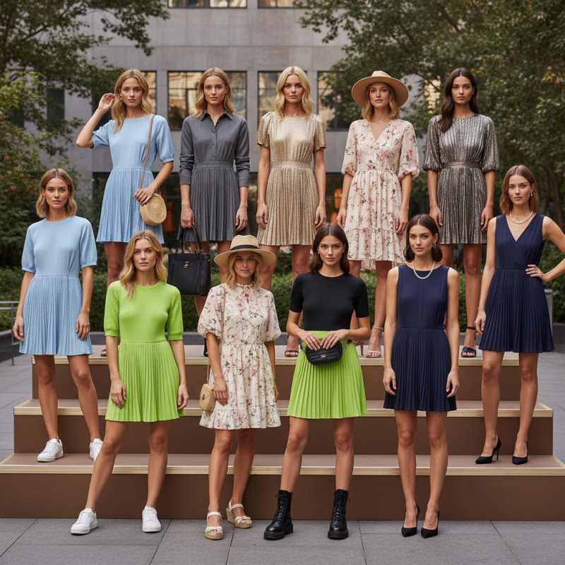 10 Best Mini Pleated Dress Styles for Every Occasion?