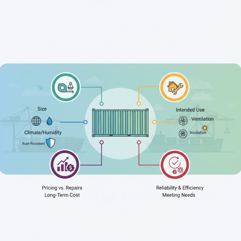 Top Tips for Choosing the Right Sea Can Container for Your Needs