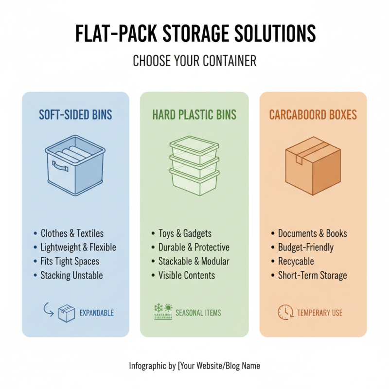 How to Choose the Best Flat Pack Storage Container for Your Needs?