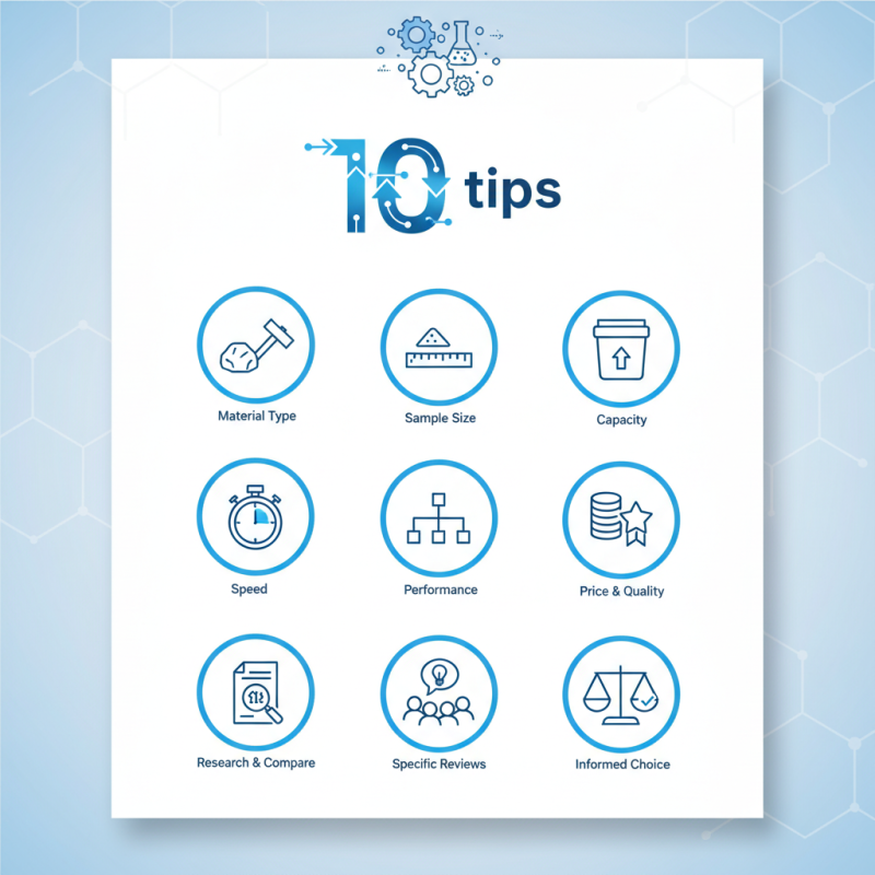 Top 10 Tips for Choosing a Laboratory Sample Pulverizer?