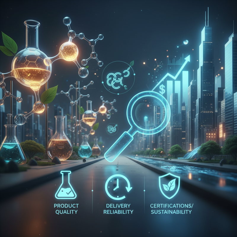 How to Choose the Right Chemical Raw Materials Manufacturer?