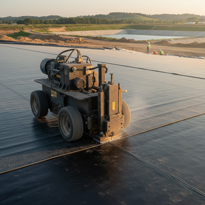 Why Choose a Geomembrane Welding Machine for Your Projects?