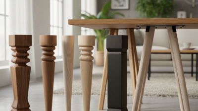 2026 Best Wooden Table Legs Options for Your Home Decor?