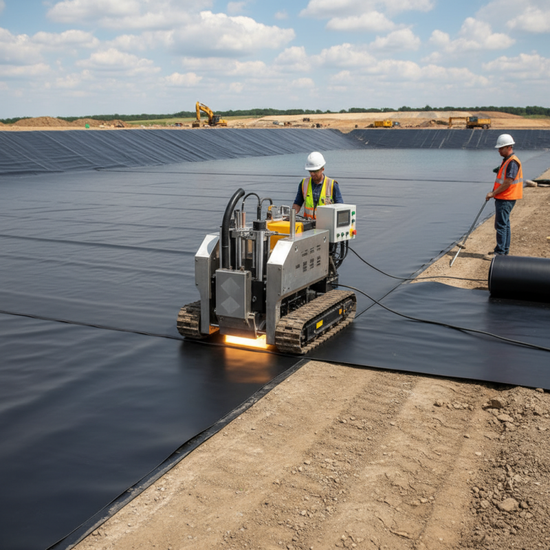 What is a Geomembrane Welding Machine and How Does It Work?