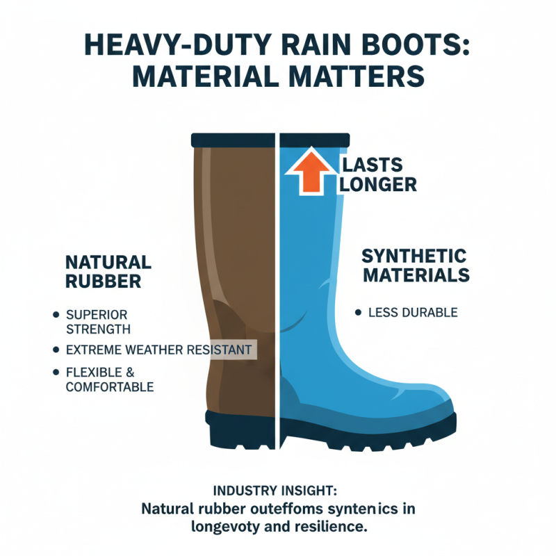 How to Choose the Best Heavy Duty Rain Boots for Durability?