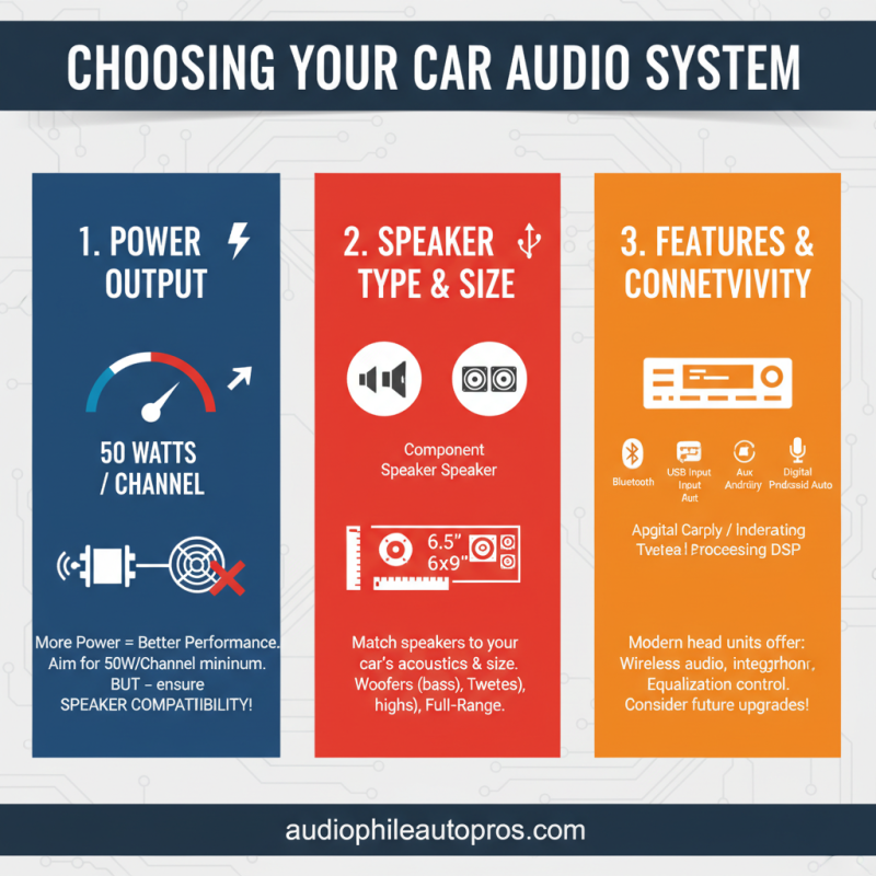 How to Choose the Best Auto Audio System for Your Vehicle?