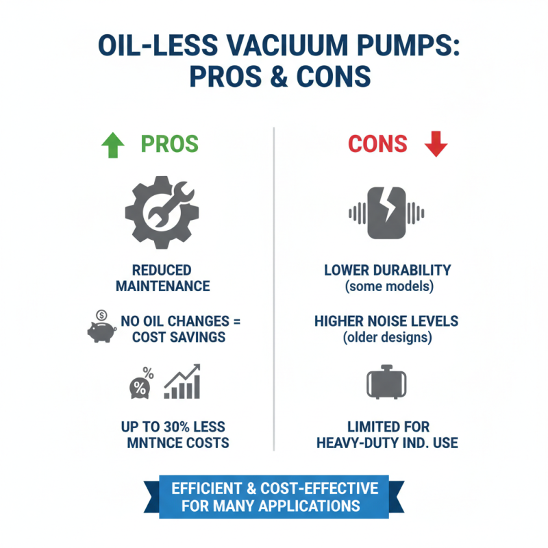 What Is an Oil Less Vacuum Pump and How Does It Work?