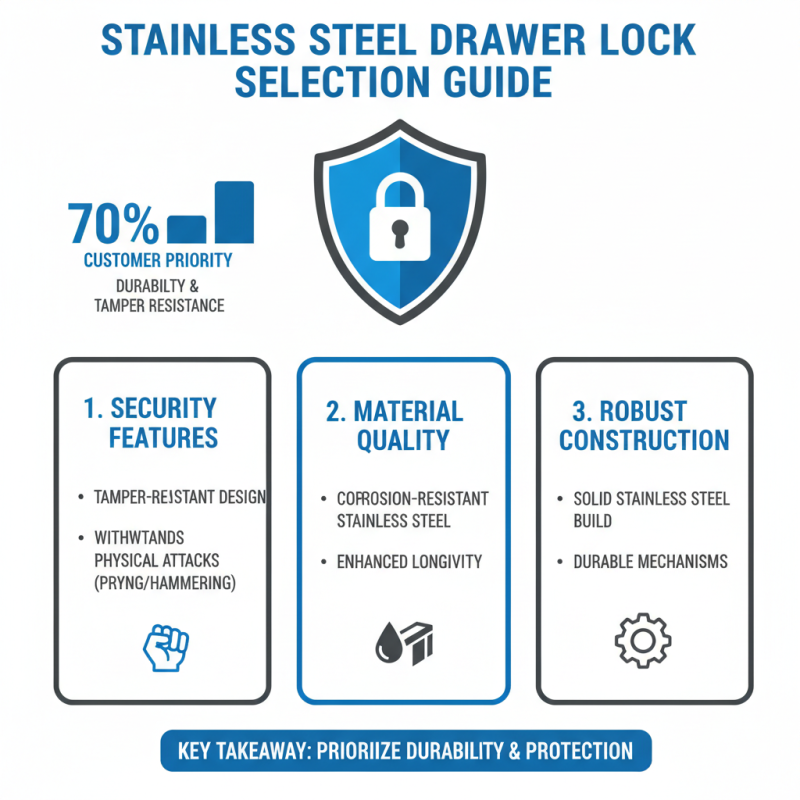 2026 How to Choose the Right Stainless Steel Drawer Lock for Your Needs?