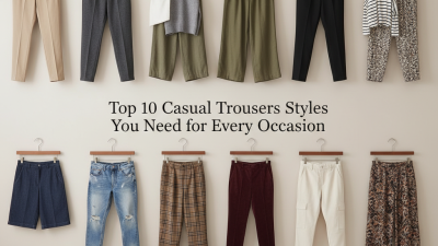 Top 10 Casual Trousers Styles You Need for Every Occasion?