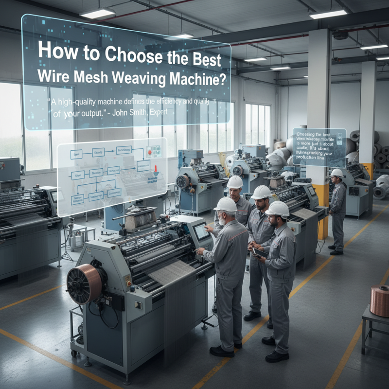 How to Choose the Best Wire Mesh Weaving Machine?